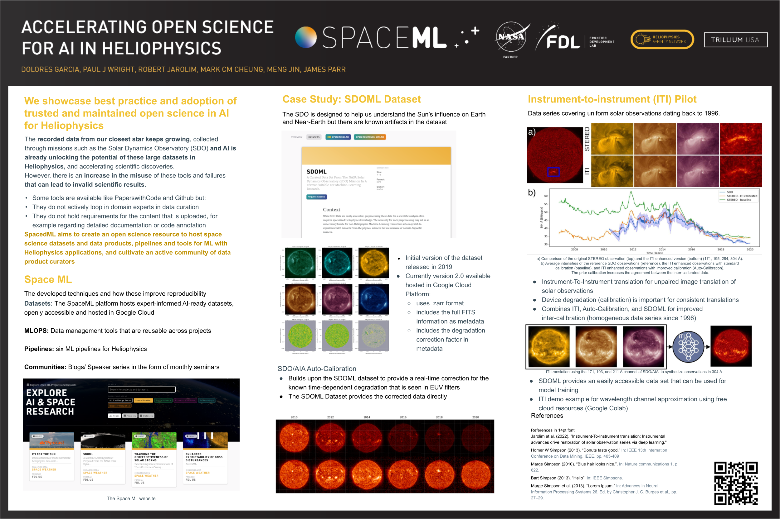 NeurIPS Accelerating Open Science for AI in Heliophysics